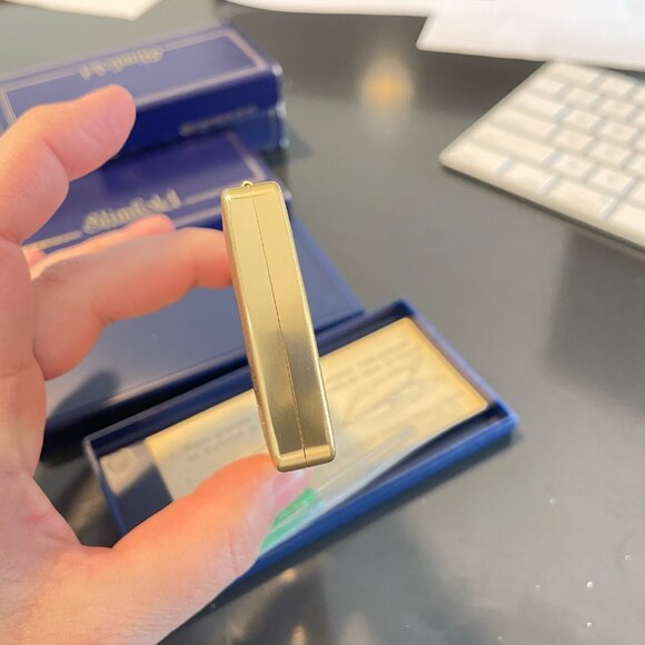 NEW SlimFold Kanda of Japan Folding Eyeglasses w/ Case in SILVER - Picture 12 of 12